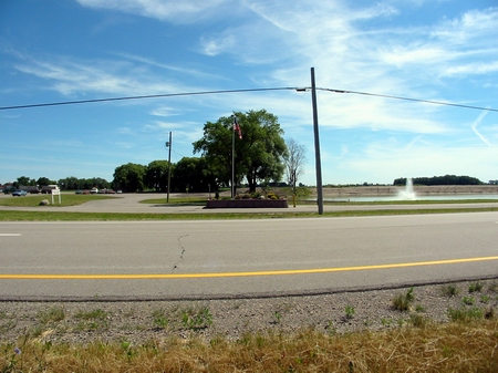 Tuscola Drive-In Theatre - The Tuscola Now - Photo From Water Winter Wonderland (newer photo)